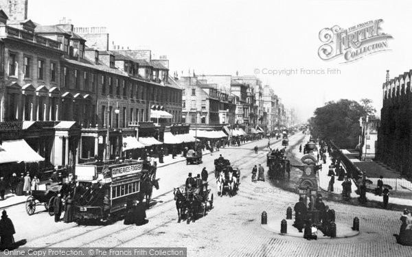 Photo of Edinburgh, Princes Street, West End 1897
