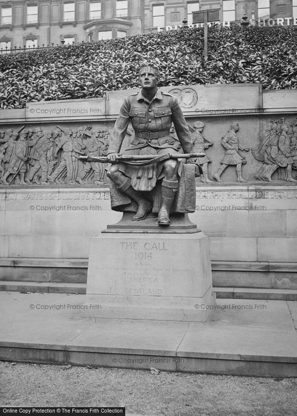 Edinburgh, Scottish-American National War Memorial c1937