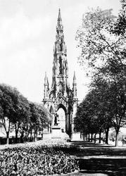 Sir Walter Scott's Monument c.1935, Edinburgh