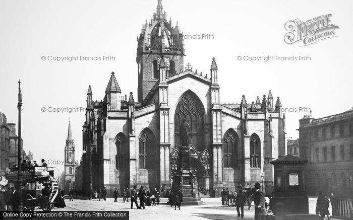 Photo of Edinburgh, St Giles Cathedral 1897