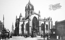 St Giles Cathedral 1897, Edinburgh