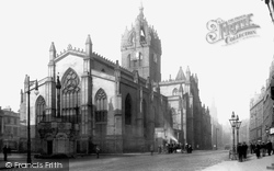 St Giles Cathedral 1897, Edinburgh