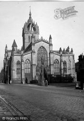 St Giles Cathedral c.1950, Edinburgh