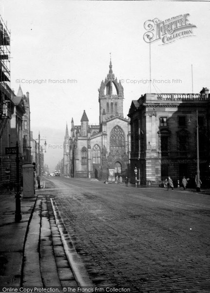 Photo of Edinburgh, St Giles Cathedral c.1950