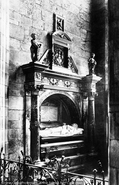 Photo of Edinburgh, St Giles Cathedral, The Tomb Of The Marquess Of Montrose 1897