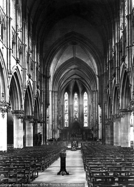 Photo of Edinburgh, St Mary's Cathedral, Nave East 1897