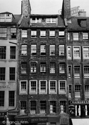 Tenement In High Street 1953, Edinburgh