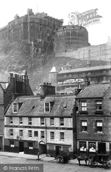 The Castle From The Grassmarket 1897, Edinburgh