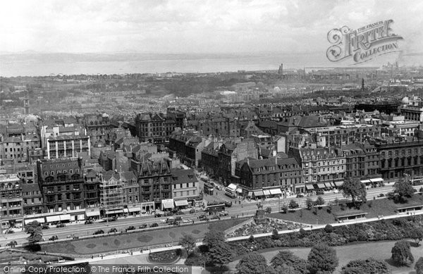 Photo of Edinburgh, The City And Firth Of Forth c.1950