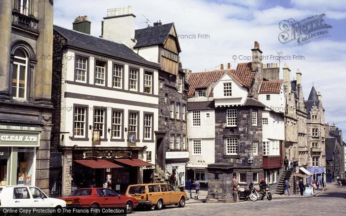 Photo of Edinburgh, The Royal Mile And John Knox House 1984