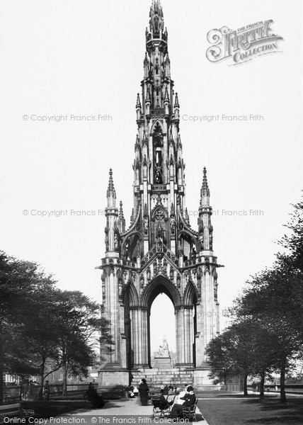 Photo of Edinburgh, The Scott Monument 1897