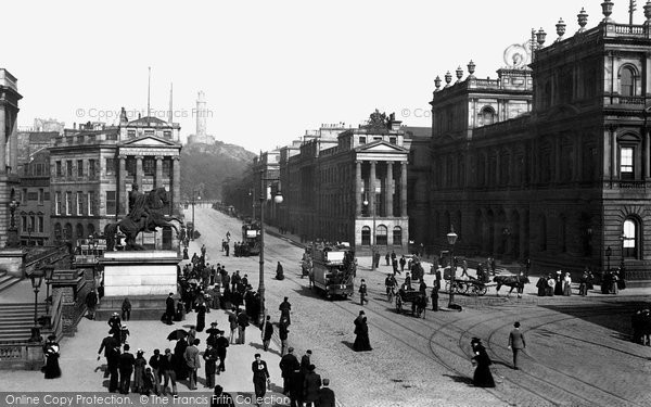 Photo of Edinburgh, Waterloo Place 1897