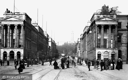 Waterloo Place And The General Post Office 1897, Edinburgh