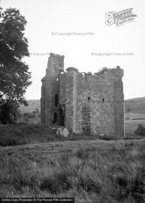 Photo of Edlingham, Edlingham Castle 1954