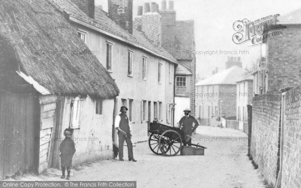Photo of Edmonton, Church Lane c.1900
