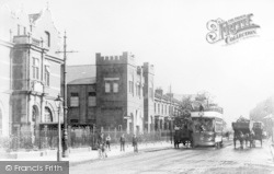 Fore Street, Free Library And Salvation Citadel c.1910, Edmonton
