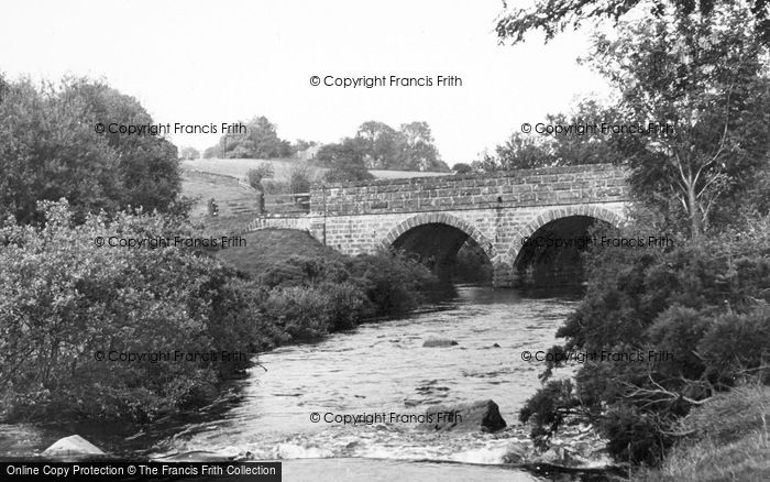 Photo of Edmundbyers, Burnside Bridge c.1955