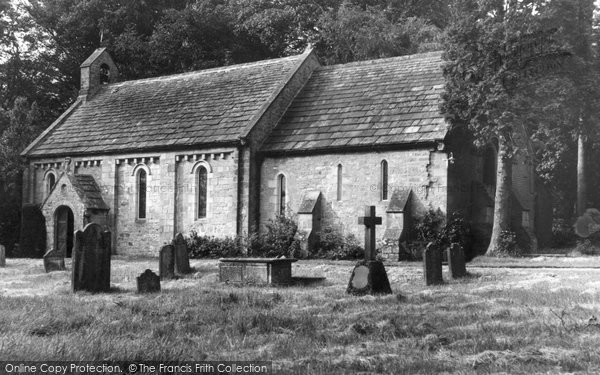 Photo of Edmundbyers, The Church c.1955