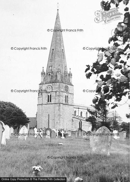 Photo of Edwinstowe, St Mary's Church c.1960