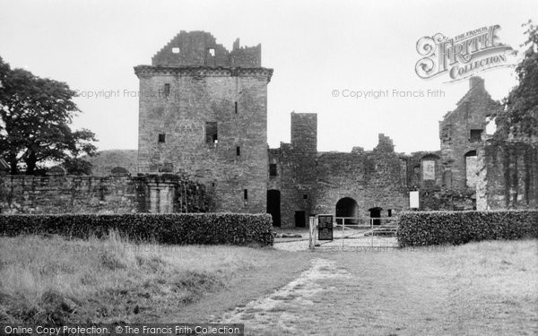 Photo of Edzell, Castle 1950
