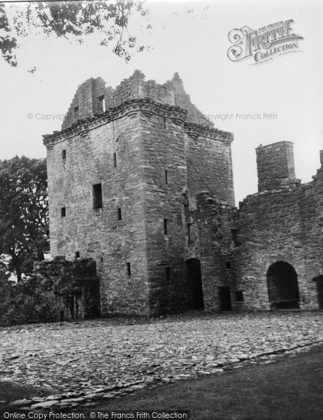 Photo of Edzell, Castle 1950