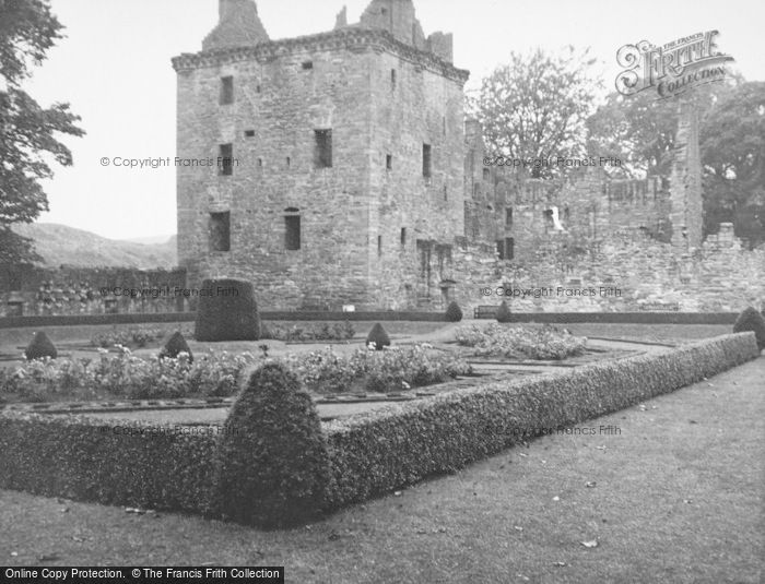 Photo of Edzell, Castle 1950