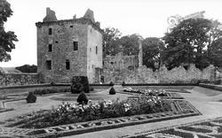 Castle And Gardens c.1930, Edzell