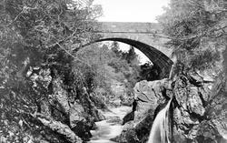 The Gannochy Bridge c.1930, Edzell
