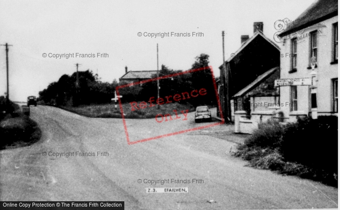 Photo of Efailwen, The Village c.1960