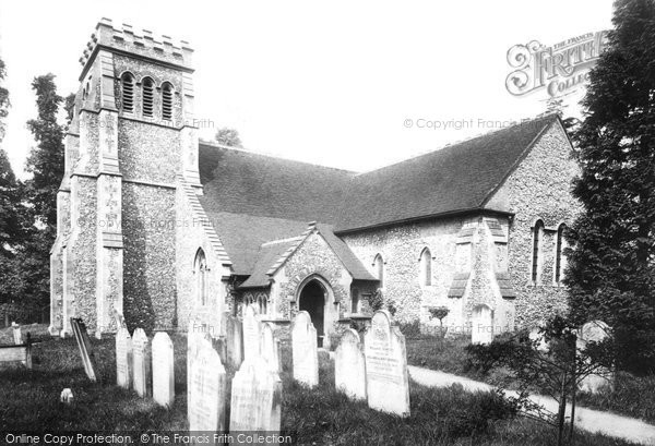 Photo of Effingham, Church Of St Lawrence 1904