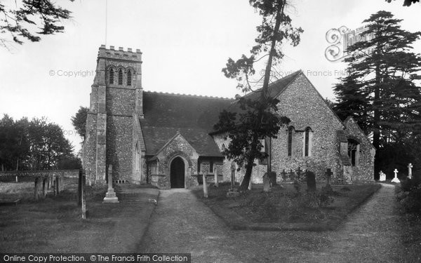 Photo of Effingham, Church Of St Lawrence c.1955