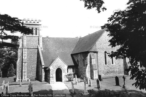 Photo of Effingham, Church Of St Lawrence c.1965