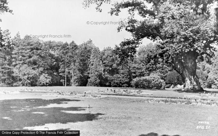 Photo of Effingham, Croquet Lawn, St Teresa's Convent c.1955