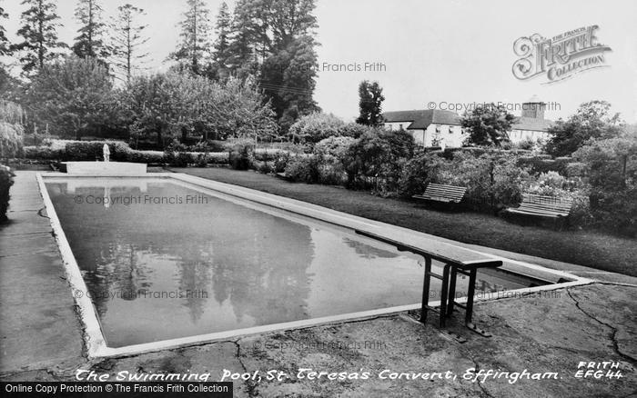 Photo of Effingham, The Swimming Pool, St Teresa's Convent c.1965