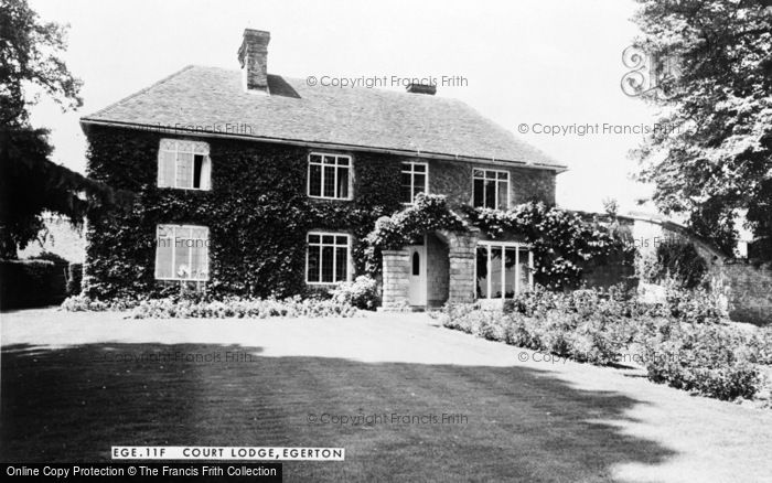 Photo of Egerton, Court Lodge c.1955