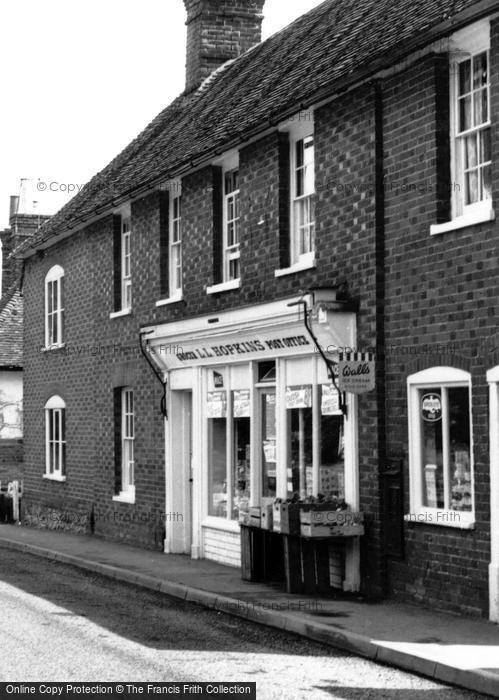 Photo of Egerton, The Street, Post Office c.1955