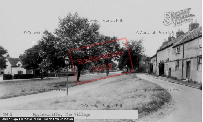 Photo of Egglescliffe, The Village c.1960