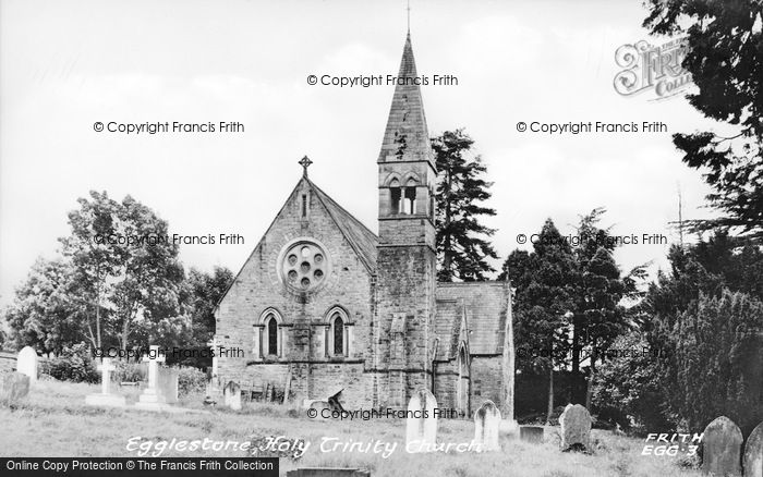 Photo of Eggleston, Holy Trinity Church c.1955