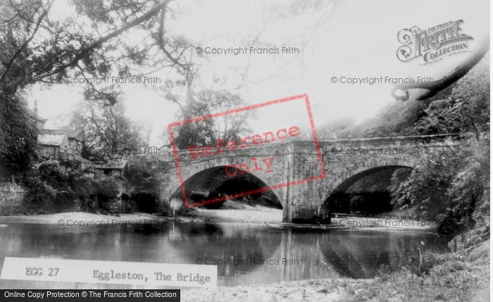 Photo of Eggleston, The Bridge c.1955