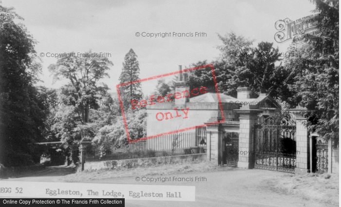 Photo of Eggleston, The Lodge, Eggleston Hall c.1960