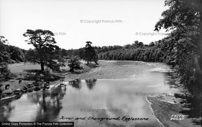 Photo of Eggleston, The River And Showground c.1960