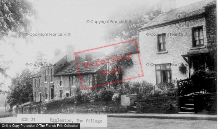 Photo of Eggleston, The Village c.1955