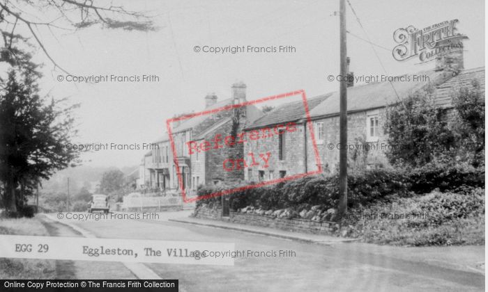 Photo of Eggleston, The Village c.1955