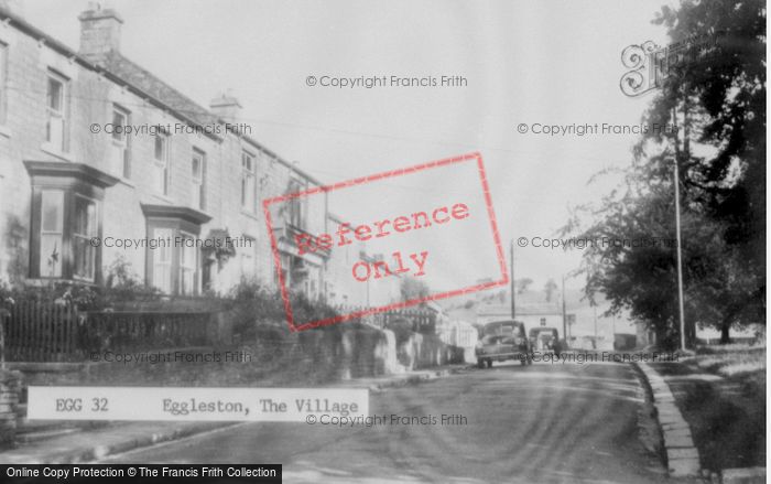 Photo of Eggleston, The Village c.1955