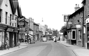 High Street And The King's Head c.1950, Egham