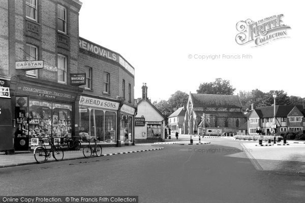 Photo of Egham, High Street c1950