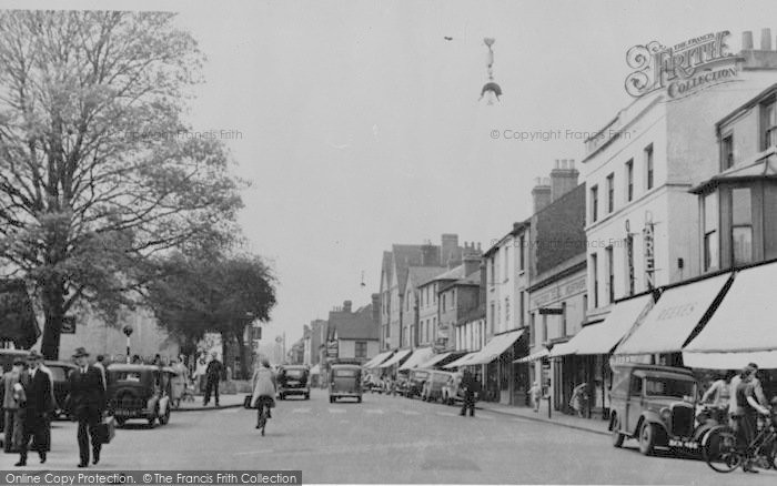 Photo of Egham, High Street c.1952