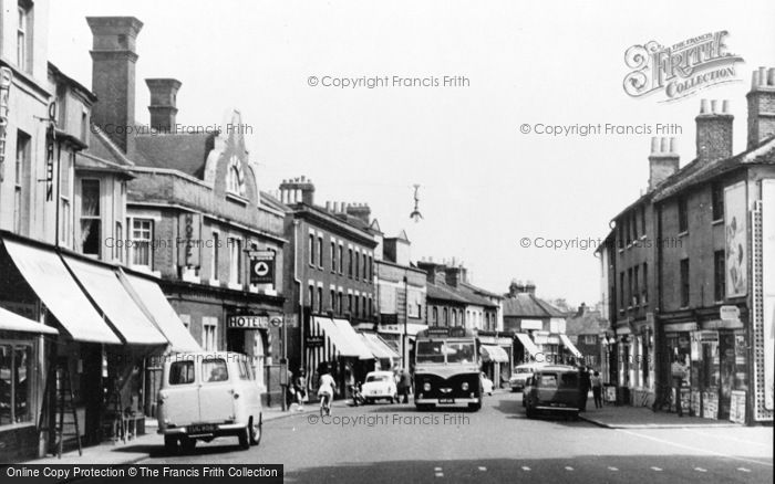 Photo of Egham, High Street c.1955