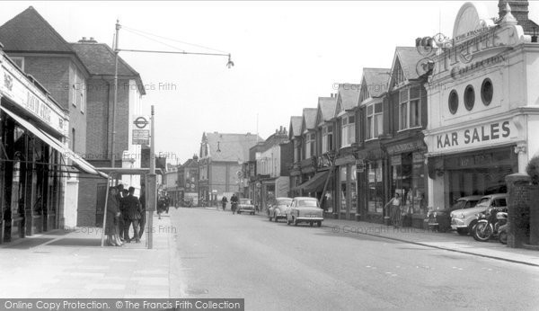 Photo of Egham, High Street c1965