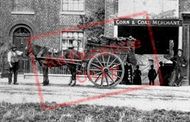 Horse Drawn Coal Wagon c.1900, Egham